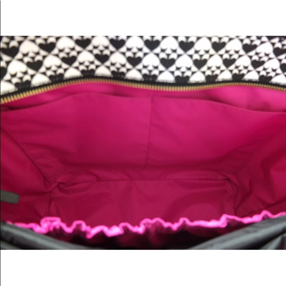 NWT KATE SPADE PENN PLACE BLACK WHITE DIAPER BAG - Picture 7 of 7